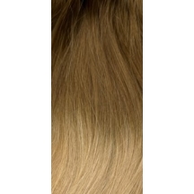 20" Deluxe Double Wefted Clip In Human Hair Extensions #4/60 - Dark Brown/Lightest Blonde Ombre